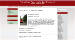 Desktop Screenshot of feuerwehr-badnenndorf.de